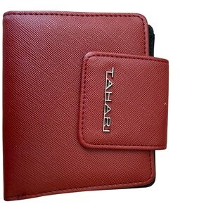 Tahari Burgundy Small Wallet